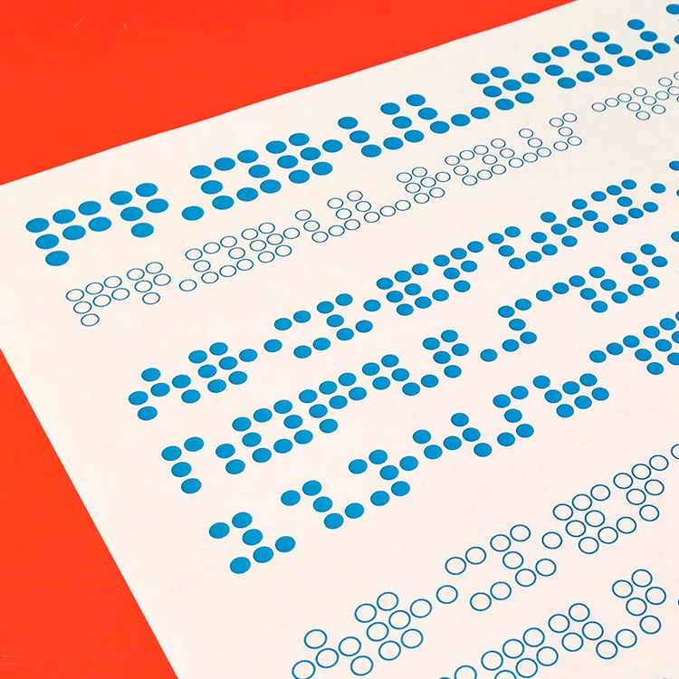 a printout of the Probulbous font design